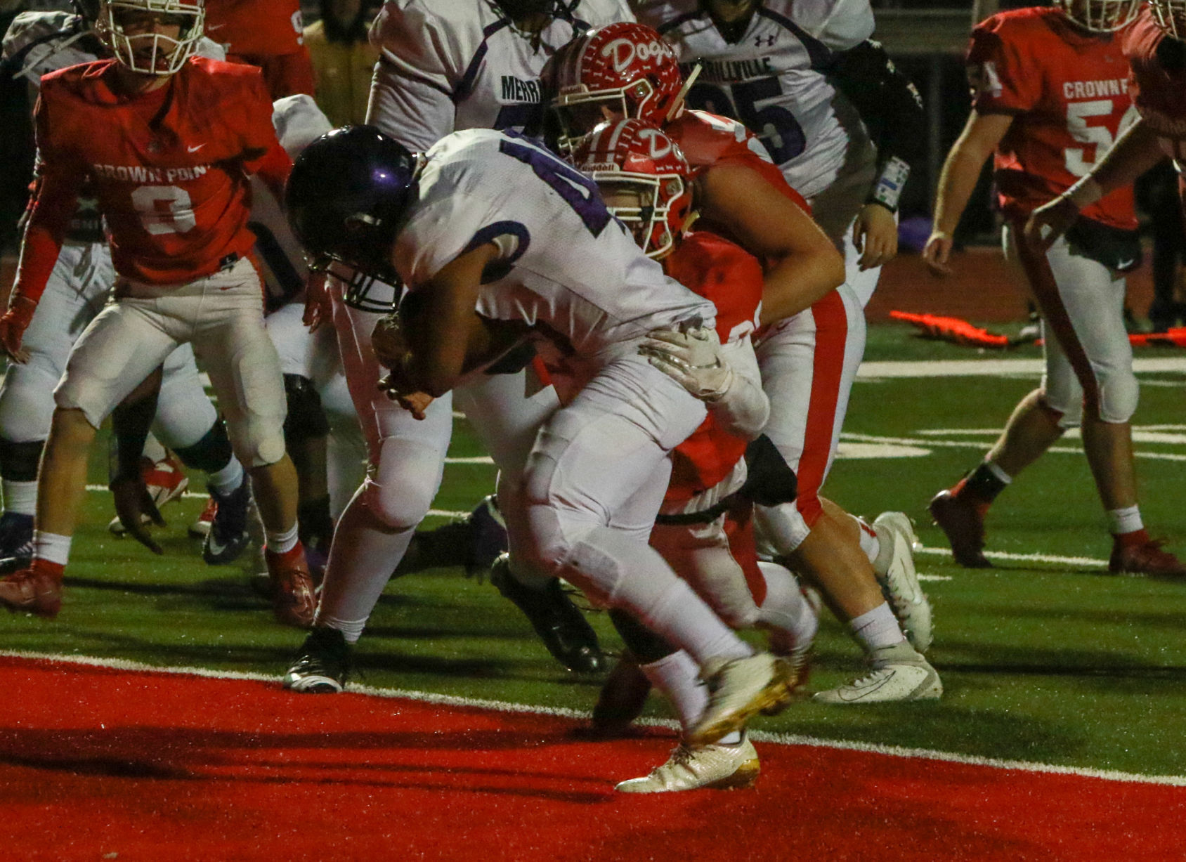 Footbal Sectional - Merrillville at Crown Point